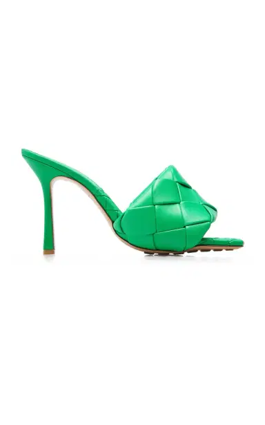 Bottega Veneta The Lido Intrecciato Leather Sandals | Thumbnail 1 Bottega Veneta The Lido Intrecciato Leather Sandals | Thumbnail 1