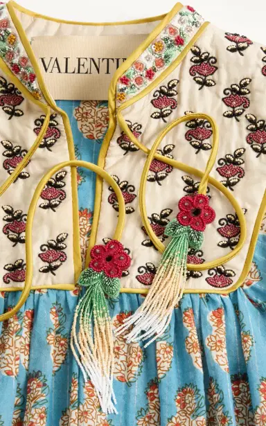 Valentino Garavani Embroidered Cotton-Blend Blouse | Thumbnail 5 Valentino Garavani Embroidered Cotton-Blend Blouse | Thumbnail 5