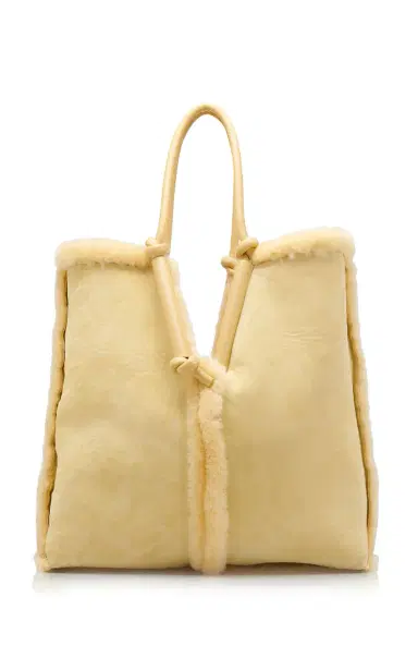 Bottega Veneta Reversible Oversized Shearling Tote Bag | Thumbnail 1 Bottega Veneta Reversible Oversized Shearling Tote Bag | Thumbnail 1