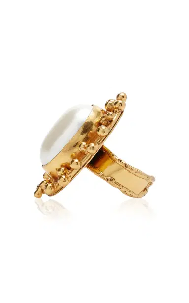 Sylvia Toledano Stone Dots Pearl Ring | Thumbnail 4 Sylvia Toledano Stone Dots Pearl Ring | Thumbnail 4