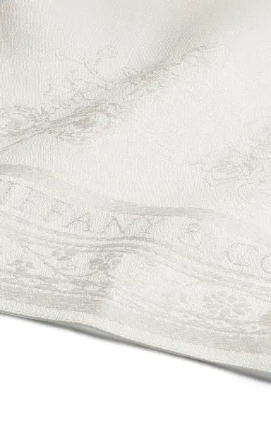 Tiffany & Co. Crest Embroidered-Linen Napkin - White | Thumbnail 3 Tiffany & Co. Crest Embroidered-Linen Napkin - White | Thumbnail 3