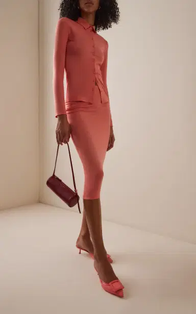 Roger Vivier Viv In The City Perforated Suede Mules | Thumbnail 3 Roger Vivier Viv In The City Perforated Suede Mules | Thumbnail 3