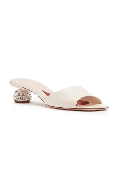 Roger Vivier Crystal-Embellished Leather Mules | Thumbnail 5 Roger Vivier Crystal-Embellished Leather Mules | Thumbnail 5
