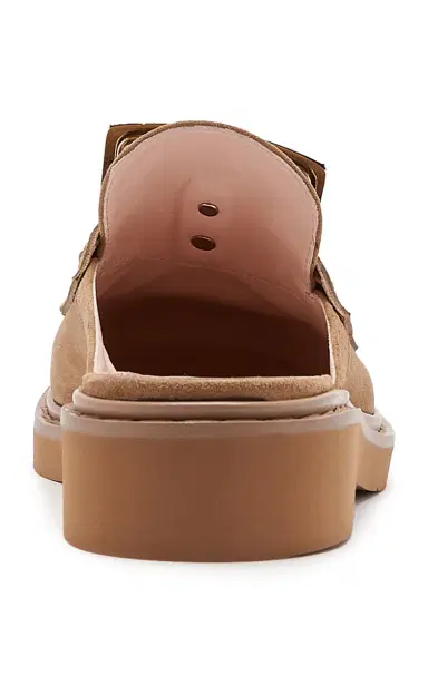 Roger Vivier Viv Rangers Buckle-Detailed Suede Mule Loafers | Thumbnail 4 Roger Vivier Viv Rangers Buckle-Detailed Suede Mule Loafers | Thumbnail 4