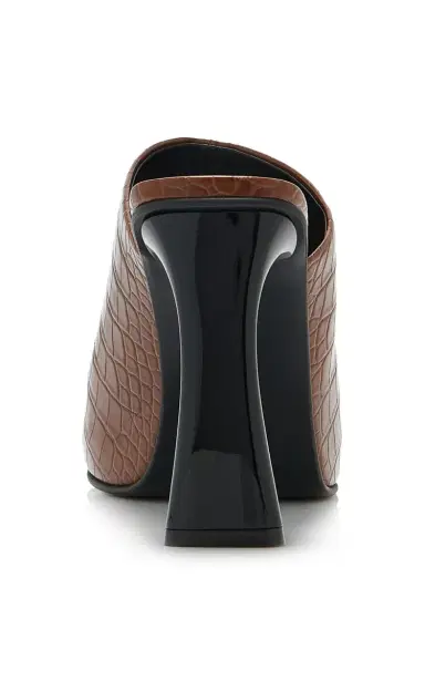Stella McCartney Elsa Croc-Effect Vegan Leather Mules | Thumbnail 5 Stella McCartney Elsa Croc-Effect Vegan Leather Mules | Thumbnail 5