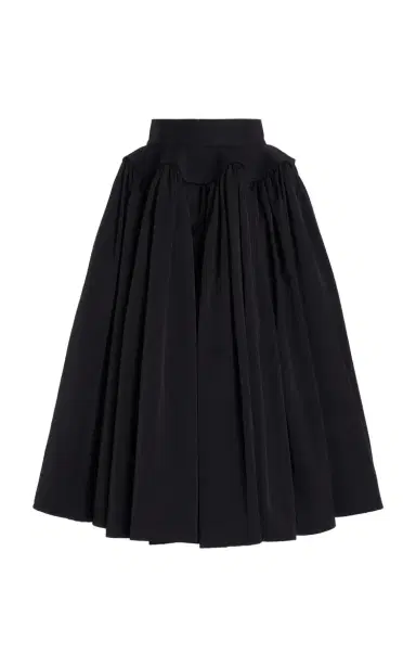 Bottega Veneta Tech Nylon Midi Skirt | Thumbnail 1 Bottega Veneta Tech Nylon Midi Skirt | Thumbnail 1