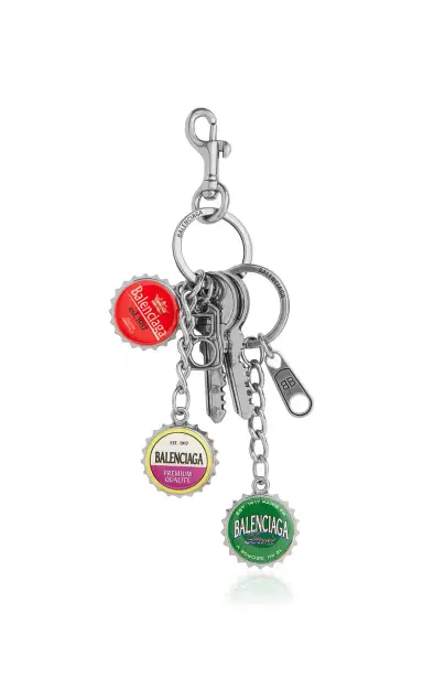 Balenciaga Bottle Cap Keyring | Thumbnail 1 Balenciaga Bottle Cap Keyring | Thumbnail 1