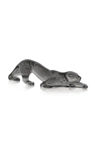 Lalique Zeila Panther Small Sculpture - Grey | Thumbnail 3 Lalique Zeila Panther Small Sculpture - Grey | Thumbnail 3