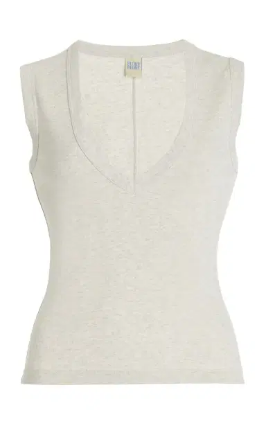 FLORE FLORE Dewi Cotton Tank Top | Thumbnail 1 FLORE FLORE Dewi Cotton Tank Top | Thumbnail 1