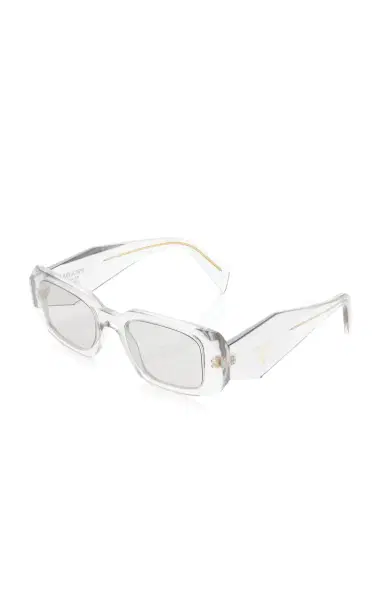 Prada Symbole Square-Frame Acetate Sunglasses | Thumbnail 3 Prada Symbole Square-Frame Acetate Sunglasses | Thumbnail 3