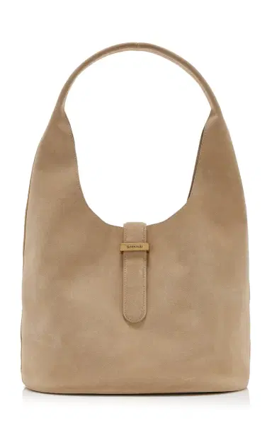 SIMKHAI Khai Suede Hobo Bag | Thumbnail 1 SIMKHAI Khai Suede Hobo Bag | Thumbnail 1