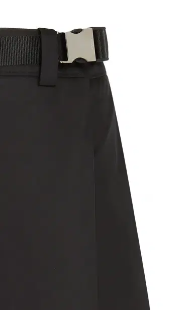Prada Belted Gabardine Midi Skirt | Thumbnail 7 Prada Belted Gabardine Midi Skirt | Thumbnail 7