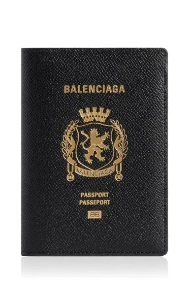 Balenciaga Leather Passport Holder | Thumbnail 1 Balenciaga Leather Passport Holder | Thumbnail 1