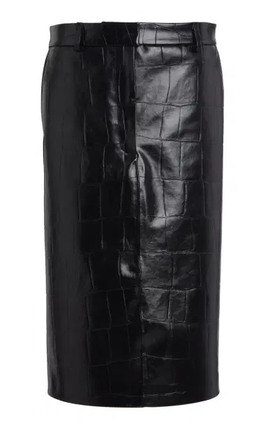 Stella McCartney Croco Pencil Skirt | Thumbnail 1 Stella McCartney Croco Pencil Skirt | Thumbnail 1