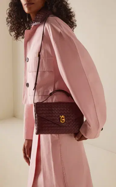 Bottega Veneta Knot Lock Intrecciato Leather Bag | Thumbnail 4 Bottega Veneta Knot Lock Intrecciato Leather Bag | Thumbnail 4