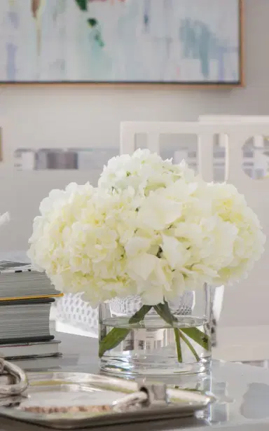 Diane James Designs White Hydrangea Bouquet - White | Thumbnail 4 Diane James Designs White Hydrangea Bouquet - White | Thumbnail 4