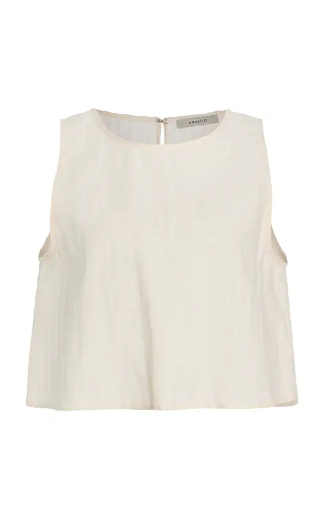 The Kobe Cotton-Linen Top The Kobe Cotton-Linen Top