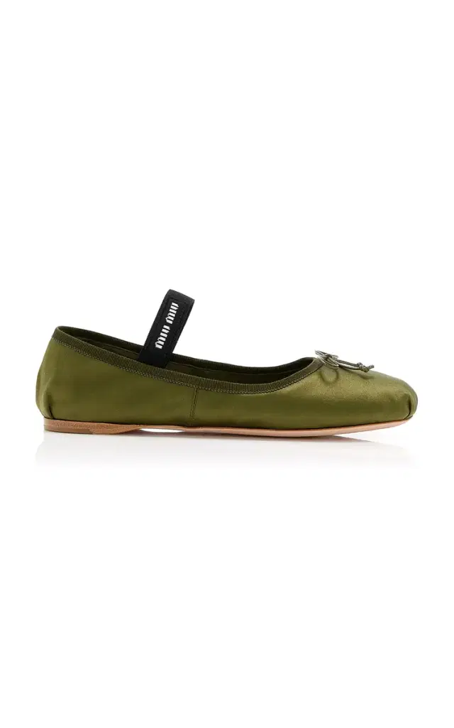 Satin Ballet Flats Satin Ballet Flats