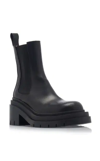 Bottega Veneta The Lug Leather Ankle Boots | Thumbnail 5 Bottega Veneta The Lug Leather Ankle Boots | Thumbnail 5
