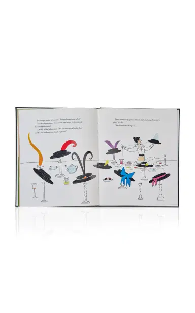 Graphic Image Coco and The Little Black Dress Leather Hardcover Book - Black | Thumbnail 4 Graphic Image Coco and The Little Black Dress Leather Hardcover Book - Black | Thumbnail 4