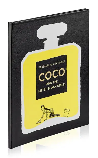 Graphic Image Coco and The Little Black Dress Leather Hardcover Book - Black | Thumbnail 5 Graphic Image Coco and The Little Black Dress Leather Hardcover Book - Black | Thumbnail 5