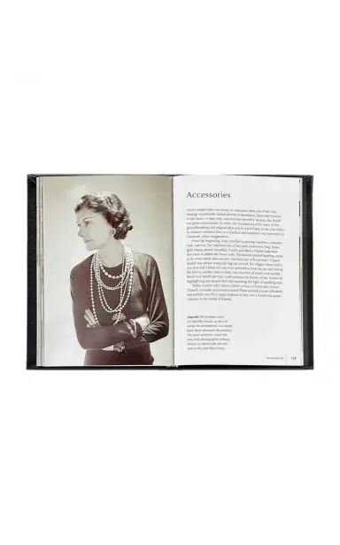 Graphic Image Little Book Of Chanel Leather Hardcover Book - Black | Thumbnail 2 Graphic Image Little Book Of Chanel Leather Hardcover Book - Black | Thumbnail 2