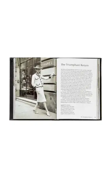 Graphic Image Little Book Of Chanel Leather Hardcover Book - Black | Thumbnail 5 Graphic Image Little Book Of Chanel Leather Hardcover Book - Black | Thumbnail 5