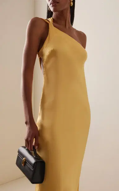 Arcina Ori Monique Open-Back Satin Gown | Thumbnail 2 Arcina Ori Monique Open-Back Satin Gown | Thumbnail 2