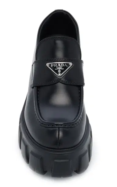 Prada Monolith Leather Loafers | Thumbnail 3 Prada Monolith Leather Loafers | Thumbnail 3
