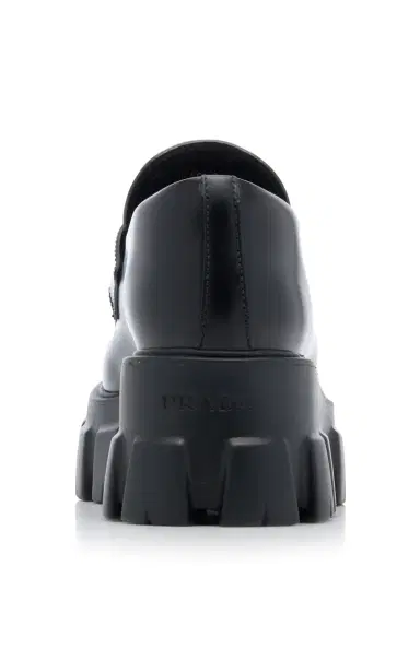 Prada Monolith Leather Loafers | Thumbnail 4 Prada Monolith Leather Loafers | Thumbnail 4