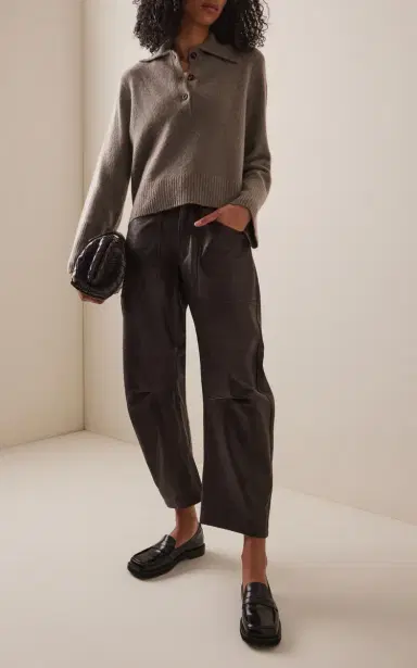 NILI LOTAN Shon Leather Pants | Thumbnail 2 NILI LOTAN Shon Leather Pants | Thumbnail 2