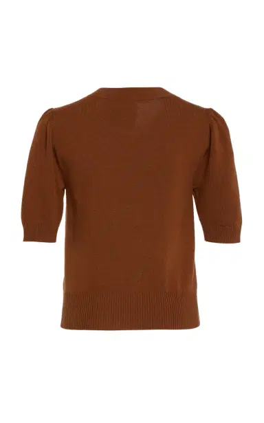 Oscar de la Renta Wool Half-Sleeve Top | Thumbnail 5 Oscar de la Renta Wool Half-Sleeve Top | Thumbnail 5