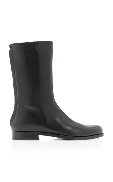 Bottega Veneta Achille Leather Boots | Thumbnail 1 Bottega Veneta Achille Leather Boots | Thumbnail 1
