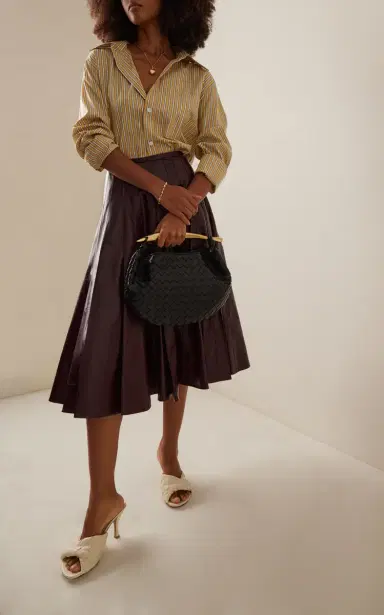 Bottega Veneta Blink Intrecciato Leather Mules | Thumbnail 2 Bottega Veneta Blink Intrecciato Leather Mules | Thumbnail 2