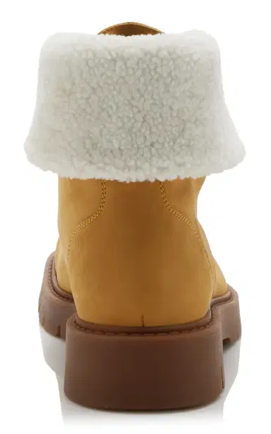 Bottega Veneta Haddock Shearling-Lined Nubuck Ankle Boots | Thumbnail 6 Bottega Veneta Haddock Shearling-Lined Nubuck Ankle Boots | Thumbnail 6