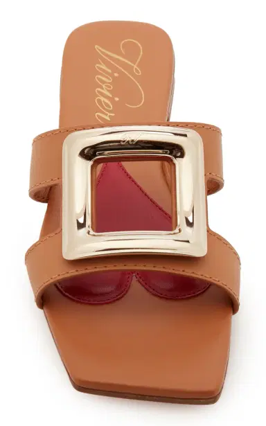 Roger Vivier New Metal Leather Sandals | Thumbnail 3 Roger Vivier New Metal Leather Sandals | Thumbnail 3