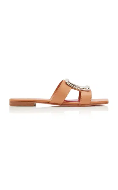Roger Vivier New Metal Leather Sandals | Thumbnail 1 Roger Vivier New Metal Leather Sandals | Thumbnail 1