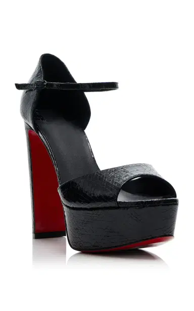 Christian Louboutin Sandaloo 130mm Patent Leather Sandals | Thumbnail 4 Christian Louboutin Sandaloo 130mm Patent Leather Sandals | Thumbnail 4