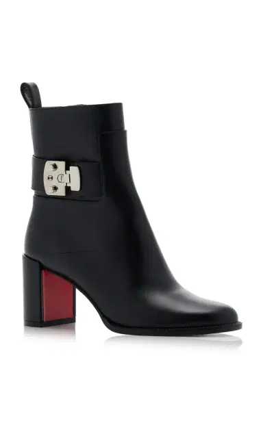 Christian Louboutin Booty Lock 70mm Leather Ankle Boots | Thumbnail 5 Christian Louboutin Booty Lock 70mm Leather Ankle Boots | Thumbnail 5