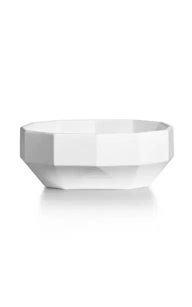 Tiffany & Co. Exclusive Facet Medium Bone China Bowl - White | Thumbnail 2 Tiffany & Co. Exclusive Facet Medium Bone China Bowl - White | Thumbnail 2