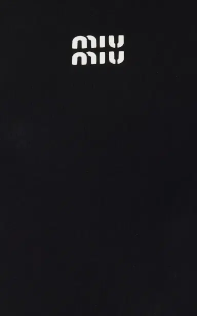 Miu Miu Knit Jersey Mini Dress | Thumbnail 5 Miu Miu Knit Jersey Mini Dress | Thumbnail 5
