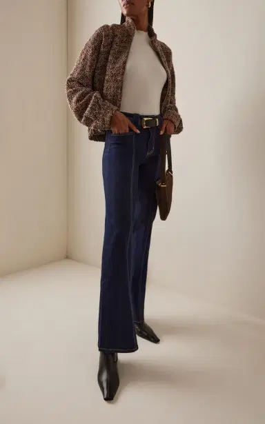 Johanna Ortiz A Navegar Stretch High-Rise Straight-Leg Jeans | Thumbnail 2 Johanna Ortiz A Navegar Stretch High-Rise Straight-Leg Jeans | Thumbnail 2