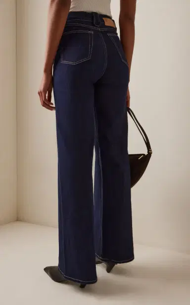Johanna Ortiz A Navegar Stretch High-Rise Straight-Leg Jeans | Thumbnail 4 Johanna Ortiz A Navegar Stretch High-Rise Straight-Leg Jeans | Thumbnail 4