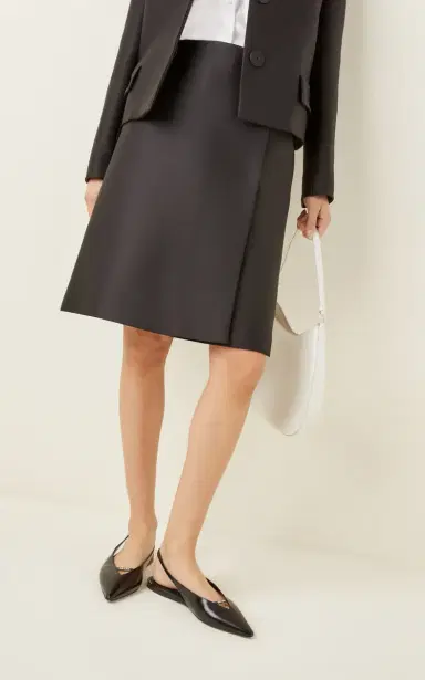 Prada Radzmir Mini Wrap Skirt | Thumbnail 3 Prada Radzmir Mini Wrap Skirt | Thumbnail 3