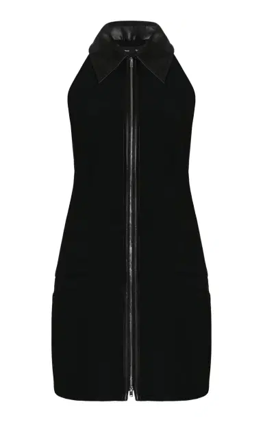 Proenza Schouler Emi Zipped Suiting Mini Dress | Thumbnail 1 Proenza Schouler Emi Zipped Suiting Mini Dress | Thumbnail 1