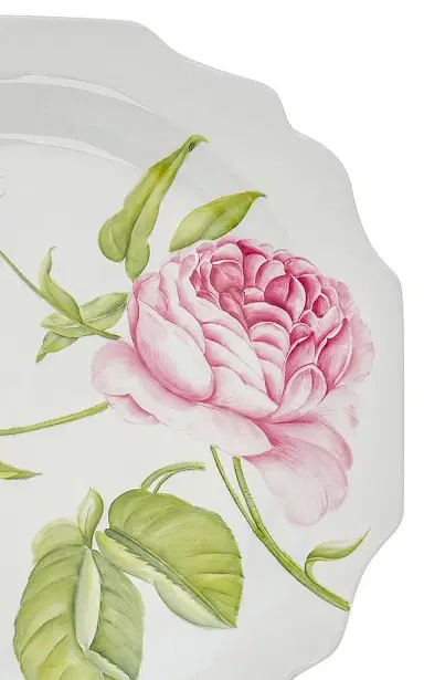 Giambattista Valli Home Painted Porcelain Dessert Plate - Multi | Thumbnail 5 Giambattista Valli Home Painted Porcelain Dessert Plate - Multi | Thumbnail 5