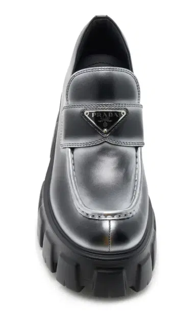 Prada Monolith Leather Loafers | Thumbnail 3 Prada Monolith Leather Loafers | Thumbnail 3