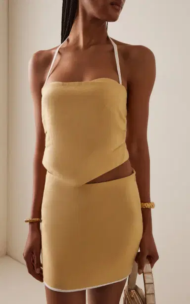 SIR. Carlotta Linen Scarf Camisole Top | Thumbnail 2 SIR. Carlotta Linen Scarf Camisole Top | Thumbnail 2