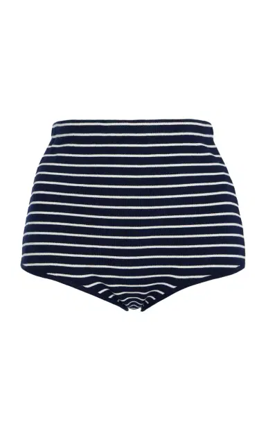 The Frankie Shop Exclusive Riviera Alissa Striped Knit Briefs | Thumbnail 6 The Frankie Shop Exclusive Riviera Alissa Striped Knit Briefs | Thumbnail 6