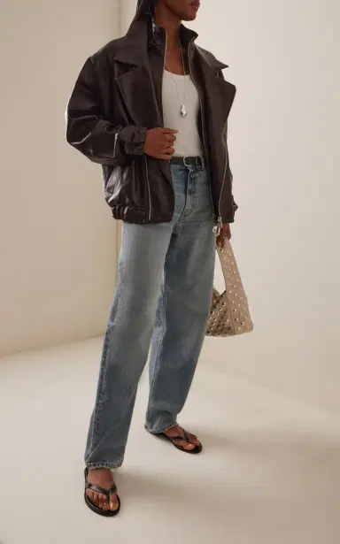 Haikure Bibi Rigid Mid-Rise Balloon-Leg Jeans | Thumbnail 2 Haikure Bibi Rigid Mid-Rise Balloon-Leg Jeans | Thumbnail 2